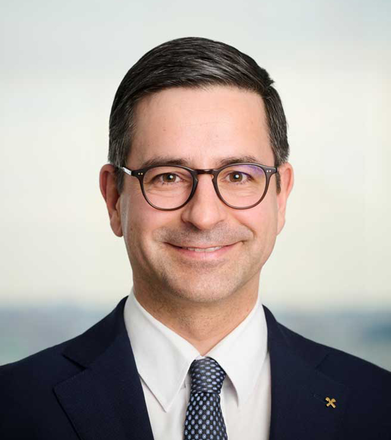 Portrait Dr. Johannes Rehulka Generalsekretär und Leitung Fachverband der Raiffeisenbanken