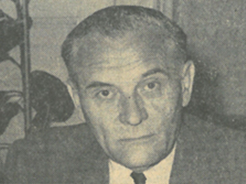 Portrait Min. Dipl.Ing. Eduard Hartmann